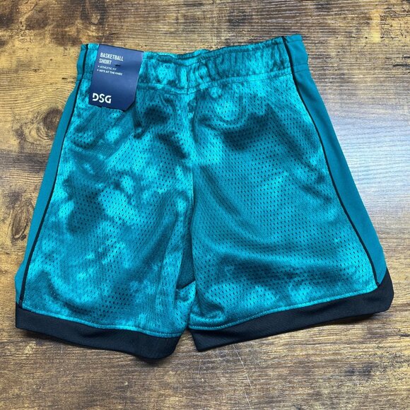 DSG Boy's Basketball Shorts Green‎ NWT Size 2XS - Picture 2 of 5